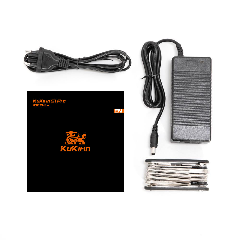 KUGOO S1 Pro Electronic roller black - iPon - hardware and