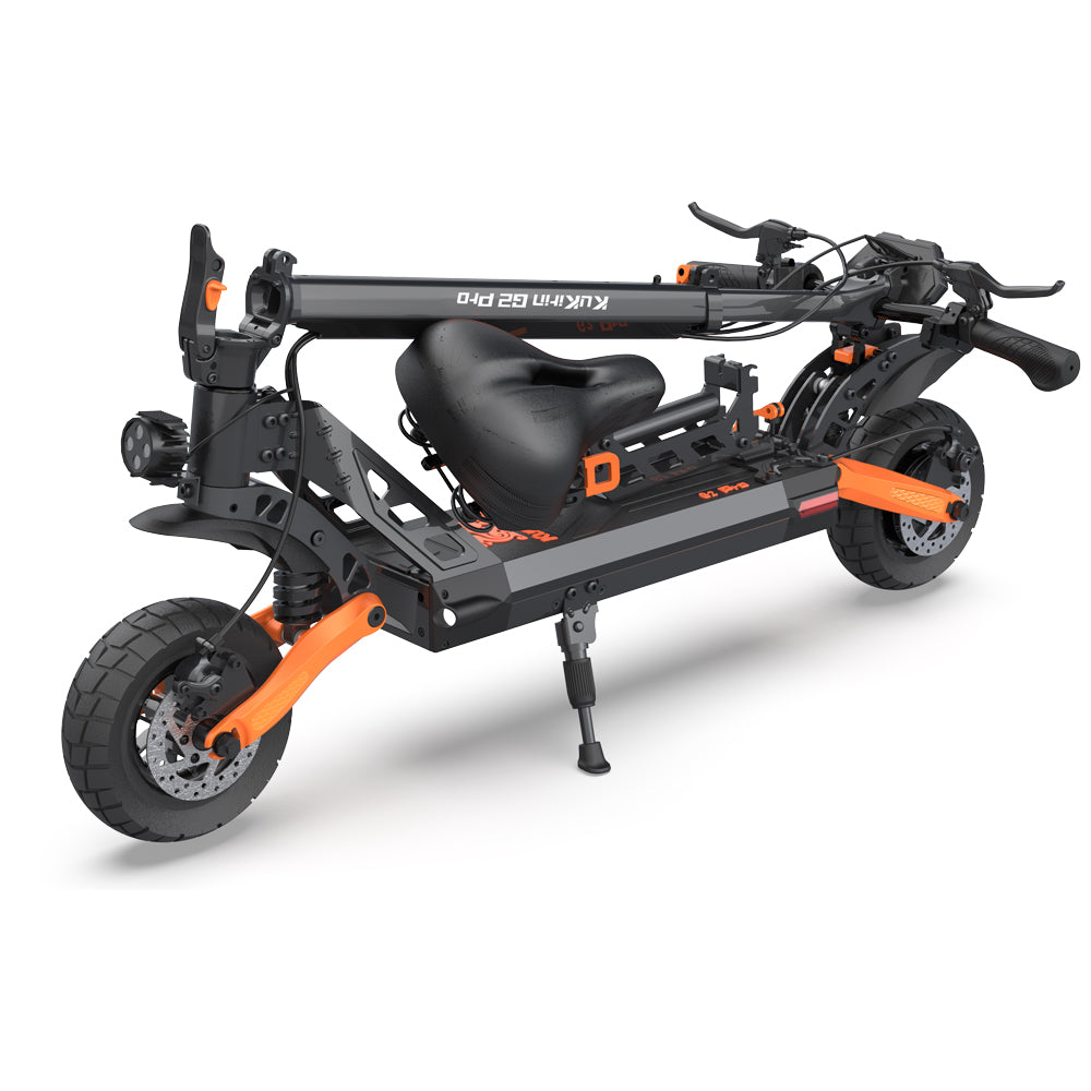 KUGOO KIRIN G2Pro Electric Scooter Adults, 600W Motor Up to 28 MPH & 34  Miles Range, 48V/15Ah Battery, Foldable Off Road Commuter Electric Scooter  with Seat 